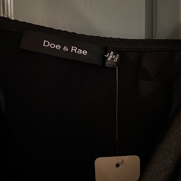 Doe + Rae black cami - Picture 2 of 4